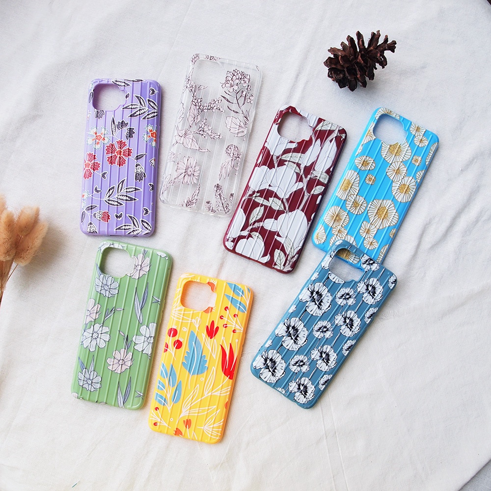 SOFTCASE OPPO A15 A3S A53 A54 A92 A9 2020 F9 NEO9 RENO 4 4F 5 SOFTCASE MOTIF BUNGA KOPER MOTIF