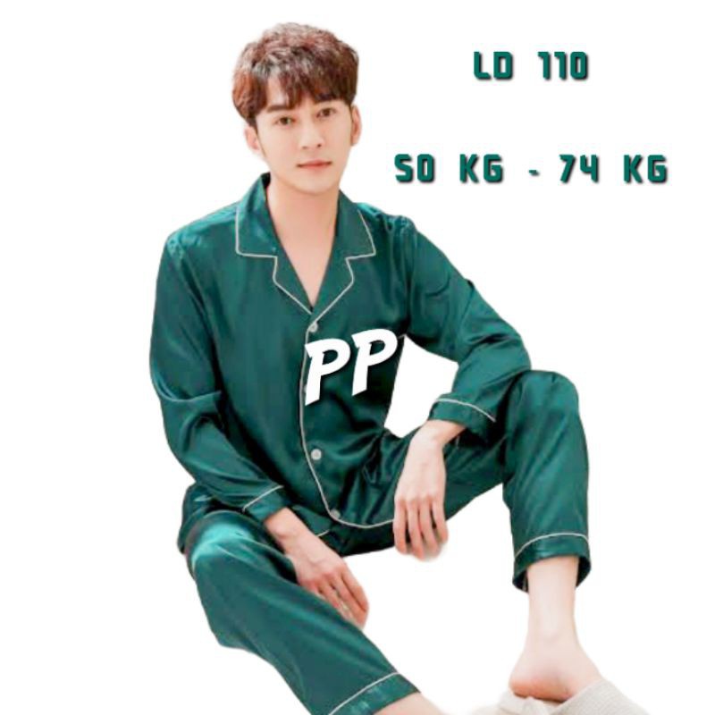 PIYAMA PRIA/COWOK/LAKI BAJU TIDUR LENGAN PANJANG