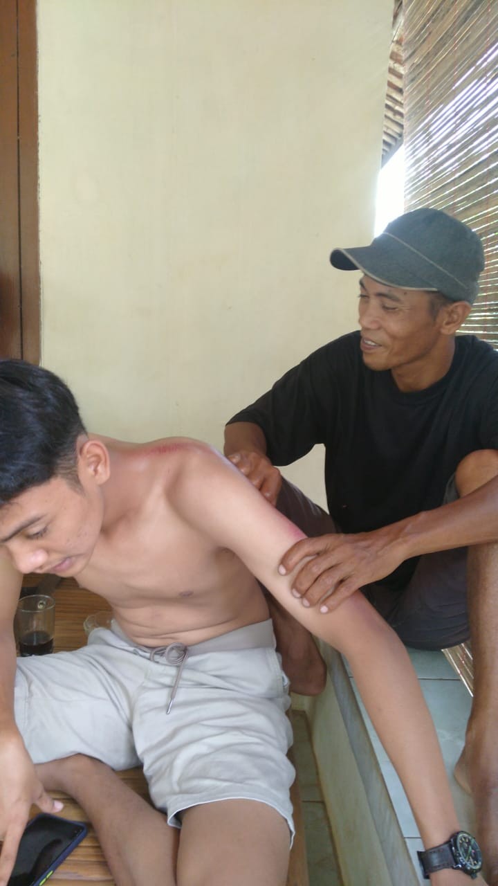 Kemeja Batik Prabu Bahan Katun Baturaden Reguler Fit A579