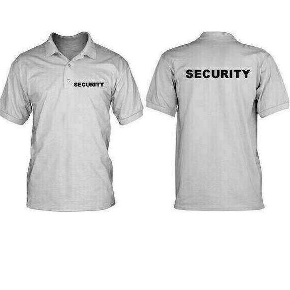 BIG SIZE 3XL-4XL KAOS POLO SECURITY 3XL-4XL