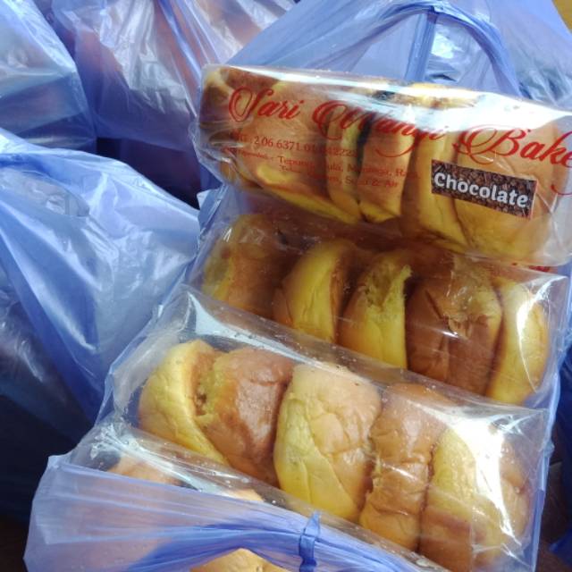 

Roti sariwangi coklat isi 5