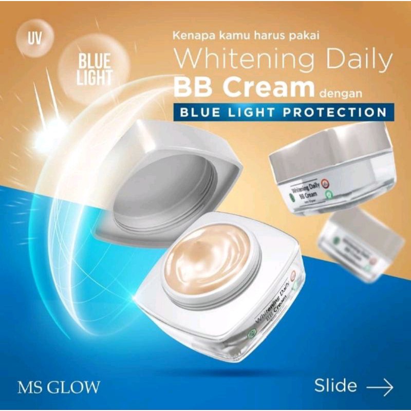 BB CREAM MS GLOW / WHITENING DAILY BB CREAM MS GLOW / MS GLOW