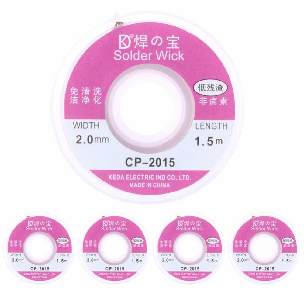 Bayar Ditempat Pita Solder Wick Pembersih Timah 2.0mm 1.5 meter - CP-2015