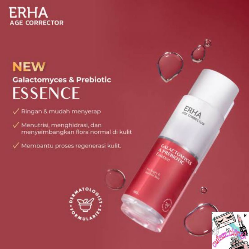 ☃️Cutezz_Ching1☃️Erha Age Corrector Galactomyces &amp; Prebiotic Essence 100ml