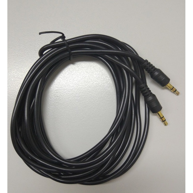 Kabel Aux Audio 3.5mm Male To Male 3Meter / Kabel Audio Extension Male - Male 3M