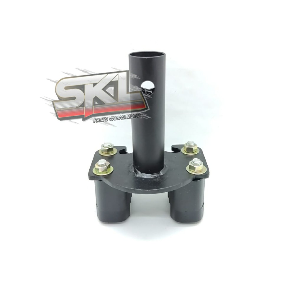 Adaptor Stang Cnc Dudukan Stang Matic Bebek Universal Honda Yamaha Dan Suzuki Stang Trondol Cnc