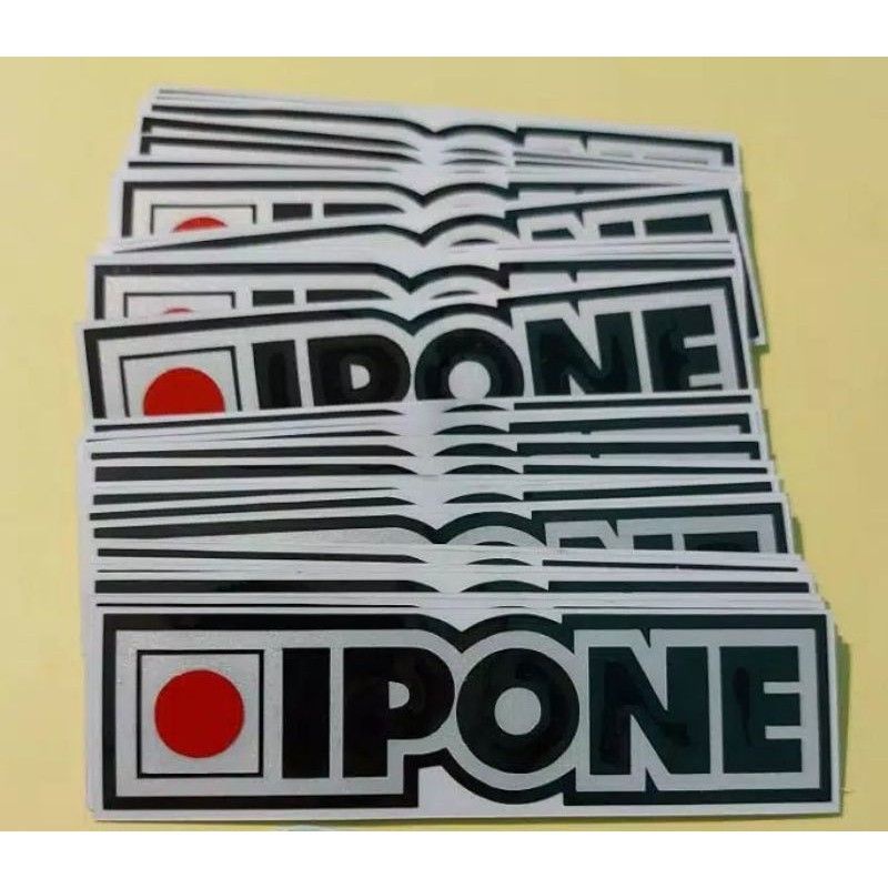 Stiker Ipone / Stiker IPONE keren / Stiker IPONE Murah / Stiker Viral / Stiker IPONE Jepang