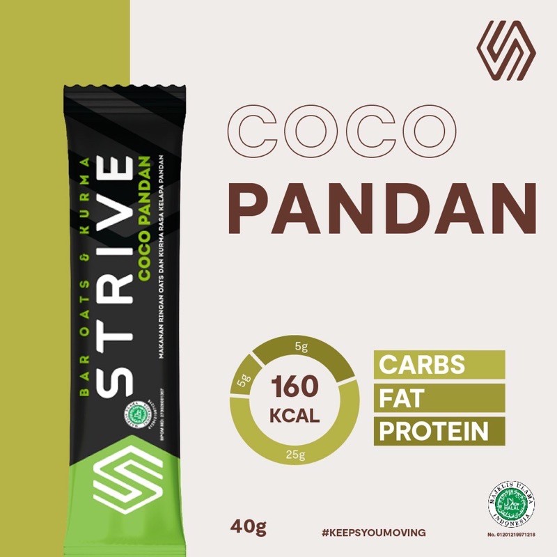 

Strive Bar Coco Pandan