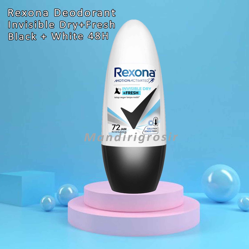 Deodorant Roll On * Rexona Men * Invisible Dry + Fresh * 48H 45ml