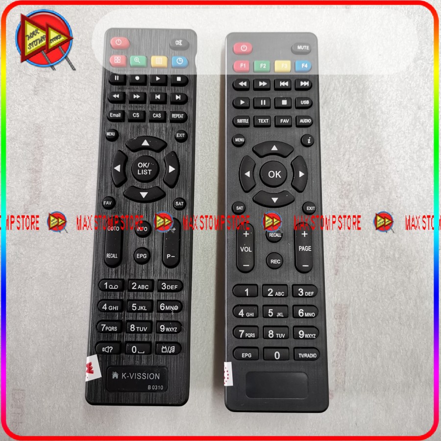 Remot Remote Tv Receiver Digital Kvision LG Sat Star Bromo C2000