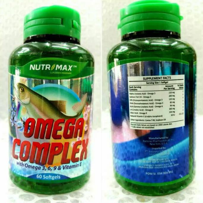 NUTRIMAX OMEGA 3 COMPLEX (60 SOFTGEL) ORIGINAL