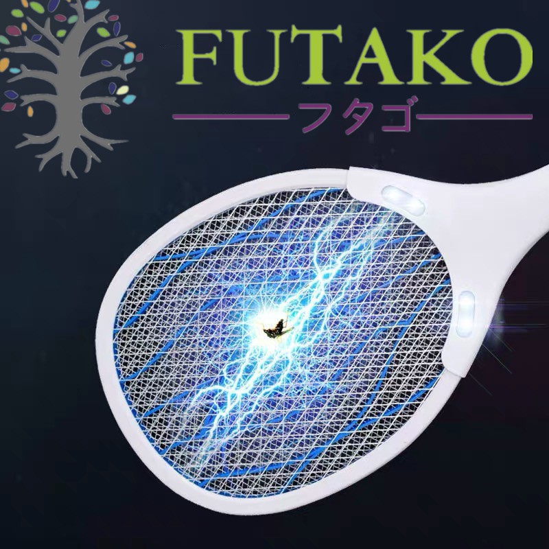 FUTAKO RN-011 Raket Nyamuk Lampu Led Recharger