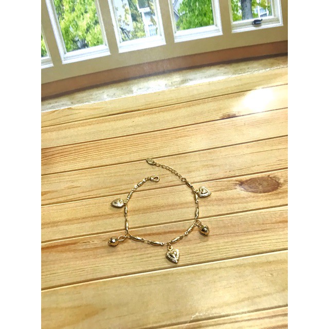 Hot Sale! Gelang tangan wanita lapis emas gelang tangan jurai jurai