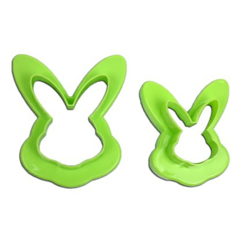 Cetakan Kue Kering Kelinci Double Side Cookie Cutter Bunnies