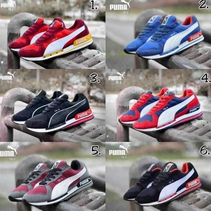 DISC 30% SEPATU PUMA SPORT TX 3 NEW RUNNING | SEPATU IMPORT MURAH