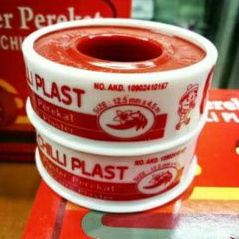 Plester rol perekat 1.25cm x 4.5m  plester roll kain1.25cmx4.5m plester gulung