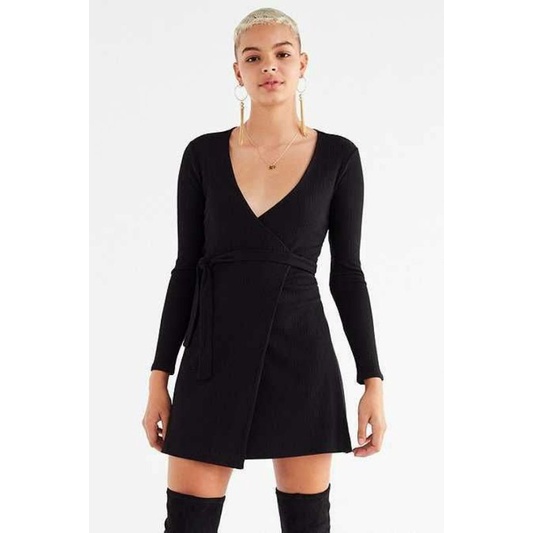 URBAN OUTFITTERS MINI WRAP DRESS