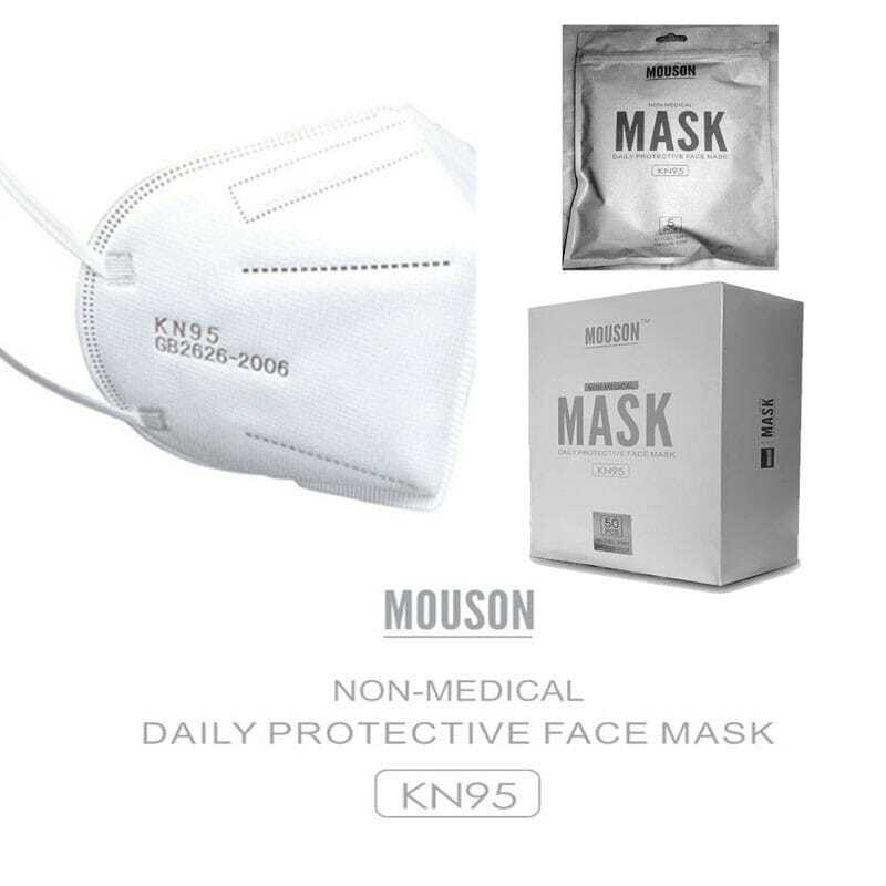 MASKER KN95 MOUSON / MASKER 5 LAPIS (ISI 50 PCS PER KOTAK)