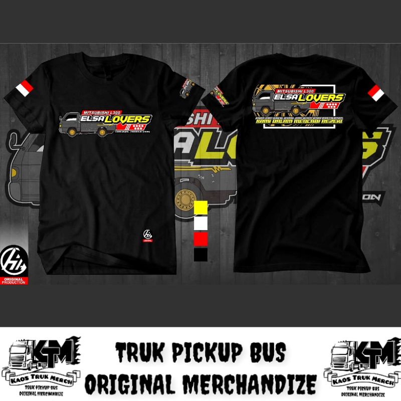 Kaos Pickup L300 / Kaos L300 / Kaos Pickup Elsa L300 Lovers