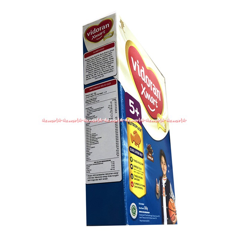 Vidoran Xmart 5+ Milk Rasa Madu Vanilla 5 325gr Susu Untuk 5tahun Fidoran Smart 5 Plus Vidoran 5 Vanila