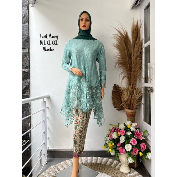 READY TUNIK MAURY // KEBAYA MODERN // BAJU PESTA // BAJU WISUDA // By Jannah Kebaya