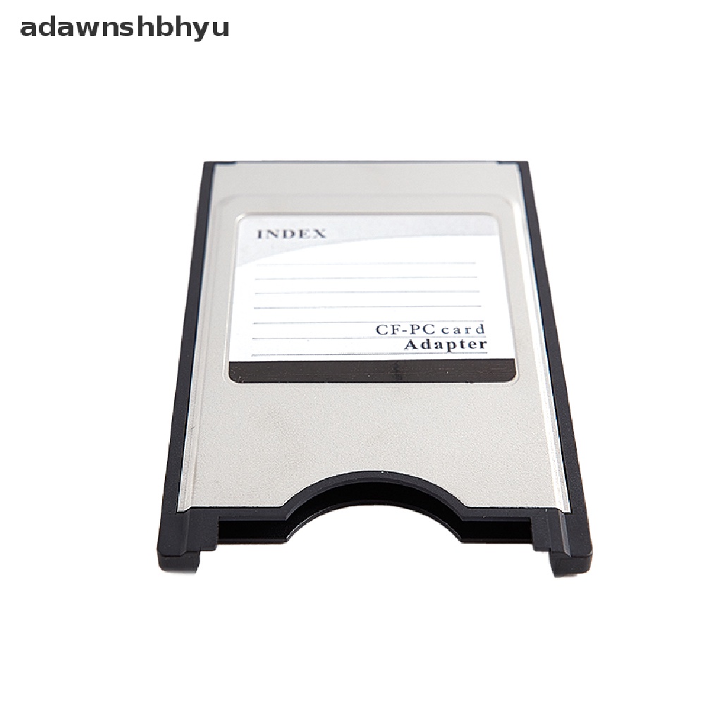 Adawnshbhyu Compact Flash CF to PC Card PCMCIA Adapter Cards Reader Untuk Laptop Notebook