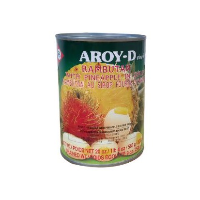 

AROY-D RAMBUTAN WITH PINEAPPLE IN SYRUP