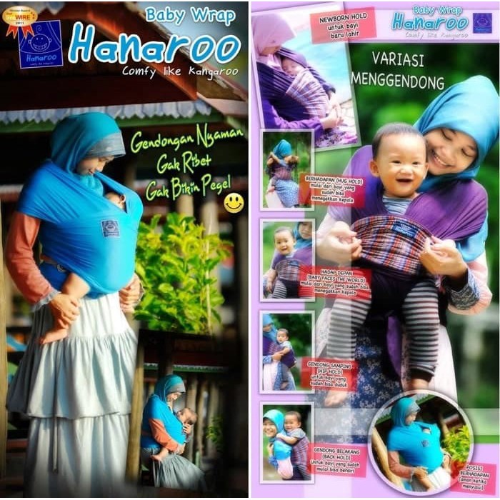 gendongan hanaroo newborn