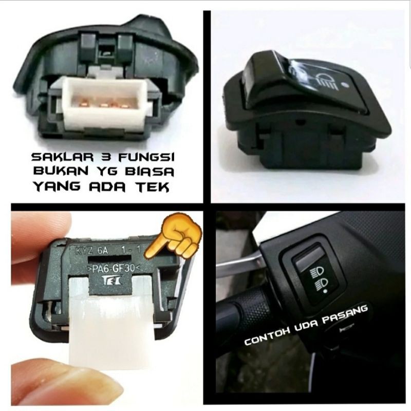 Saklar 3 Fungsi