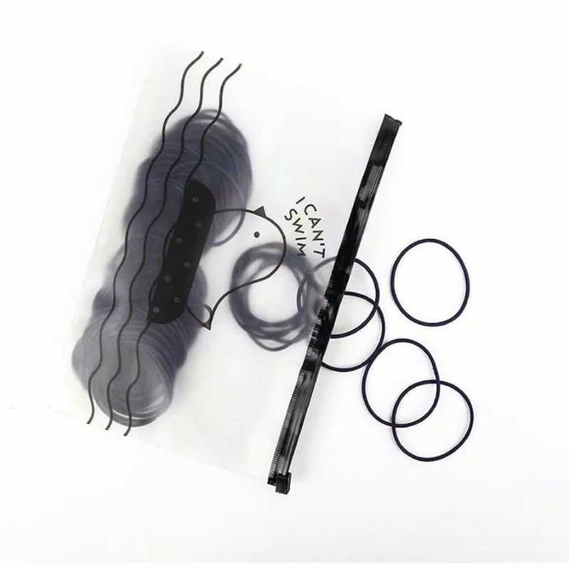 100pcs Ikat Rambut Style Korea Free Pouch