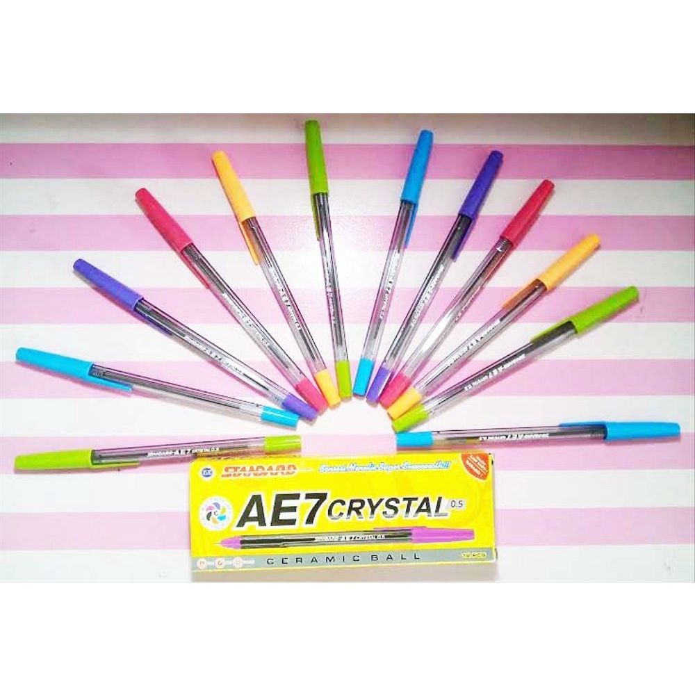 

Standard B-Live 0.5 Black Ink / Pulpen Standard Warna
