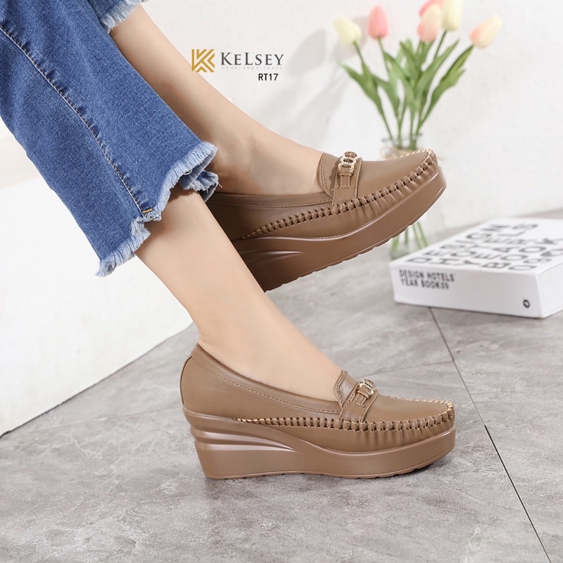 Kelsey Sepatu Wedges Wanita 6,5cm  Import RT17