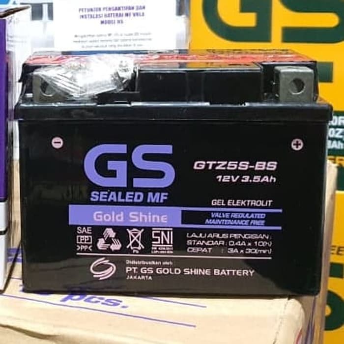 SALE Aki motor Honda Vario 110 GTZ5S GS Aki Kering