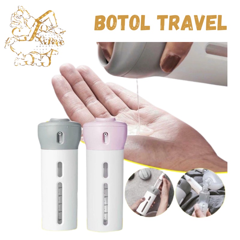 BOTOL SABUN TRAVEL 4 IN 1