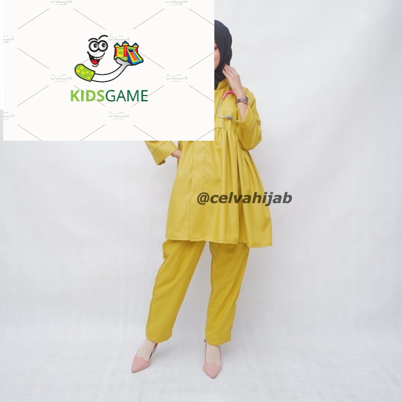 Baju Jaga / Baju Ok / Baju OKA / Baju Dokter / APD / Gown / Baju Jaga Bumil/ Baju Jaga Ibu hamil