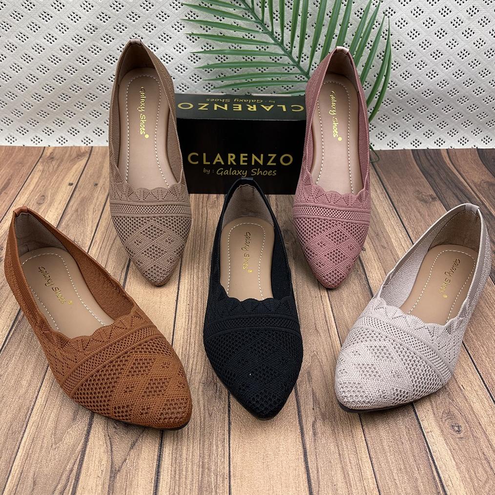 Sepatu Flat Wanita Rajut Import Lc11 - Clarenzo ., .,