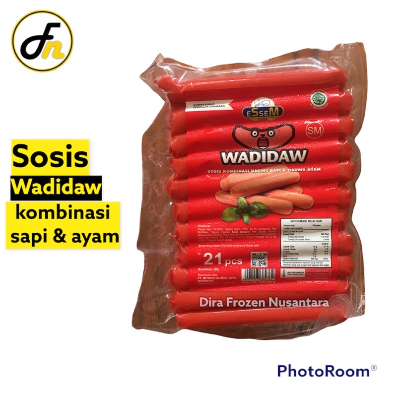 

sosis essem wadidaw kombinasi sapi & ayam 420 gram