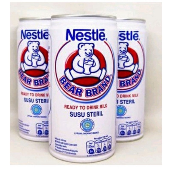 

Susu Steril Bear Brand Nestle 189ml