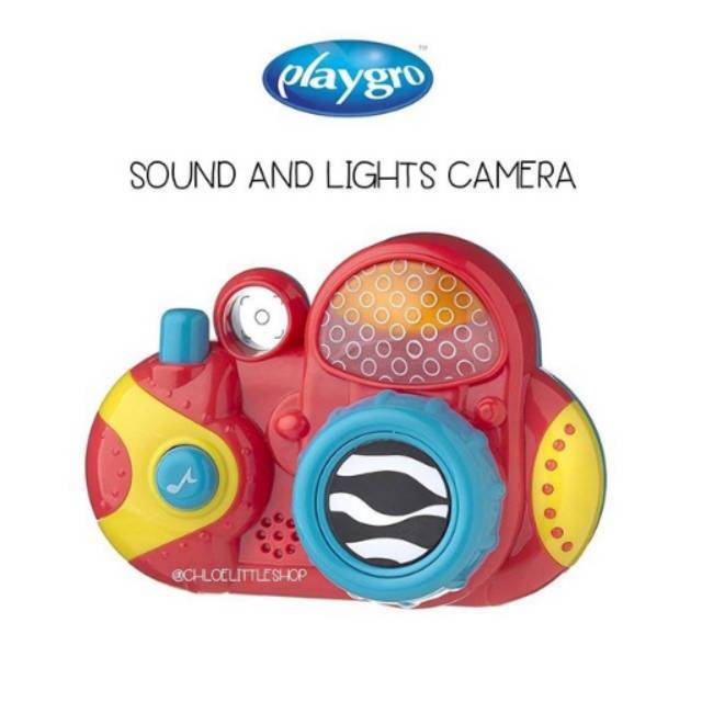 Playgro Sounds And Lights Camera