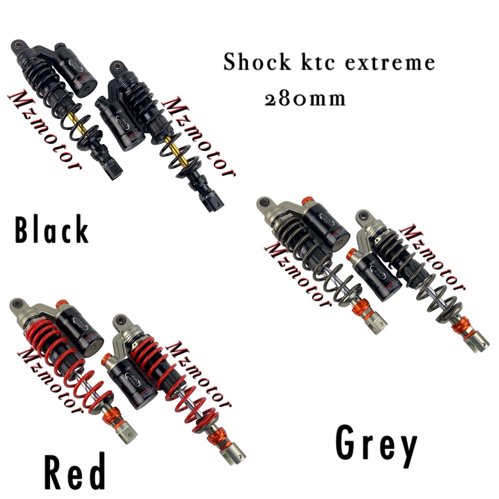 SHOCKBREAKER SHOCK KTC EXTREME ORIGINAL 280MM NUOVO RX KING TIGER DLL PNP / MZMOTOR