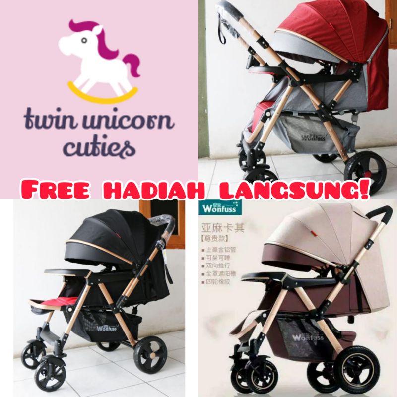 Stroller baby original pliko nevada 395, wonfuss , baby bliss 511 2arah