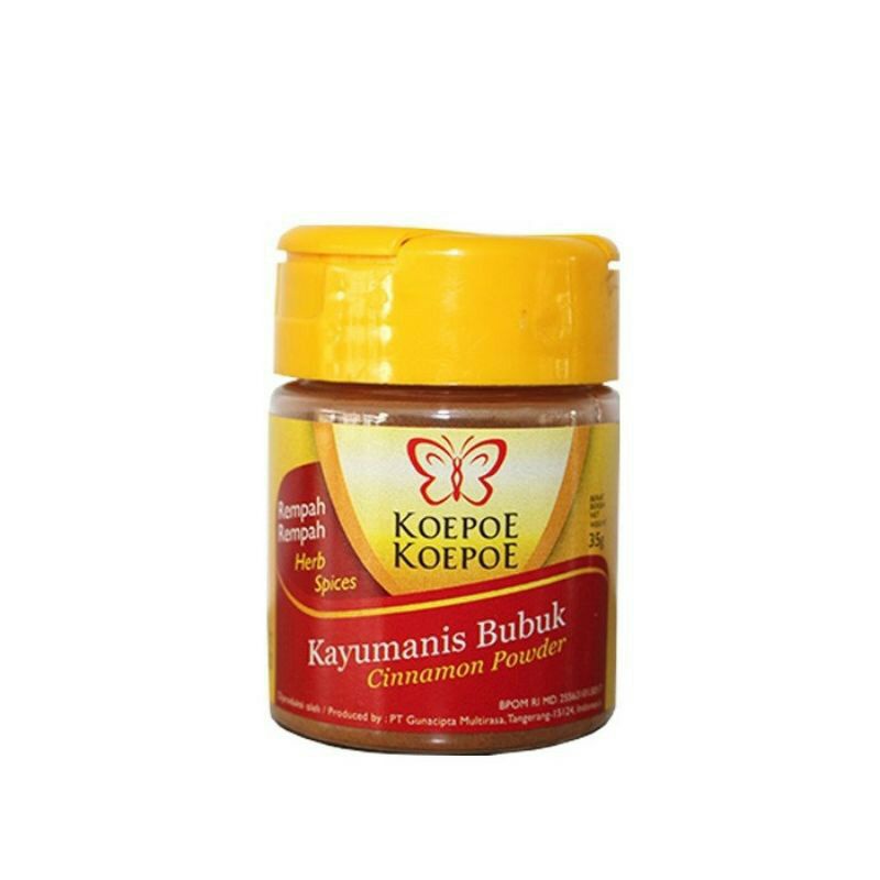 KOEPOE Kayumanis Bubuk 35 g Halal | Cinnamon Powder