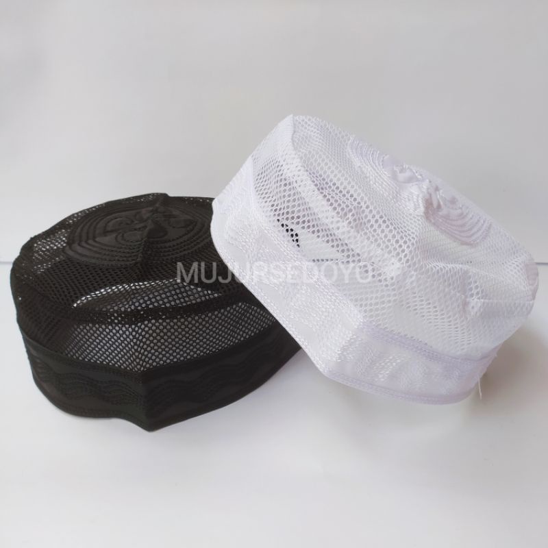 Peci Madinah Jaring Kopiah Haji