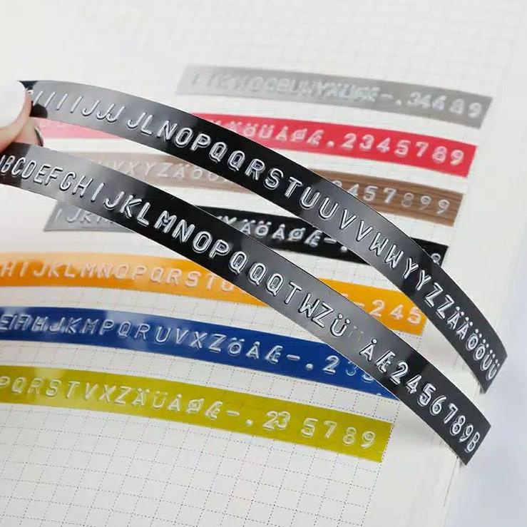 

(FKV➼) CIDY TAPE LABEL MAKER REFILL 9MM BISA UNTUK DYMO DAN MOTEX GA80 80''