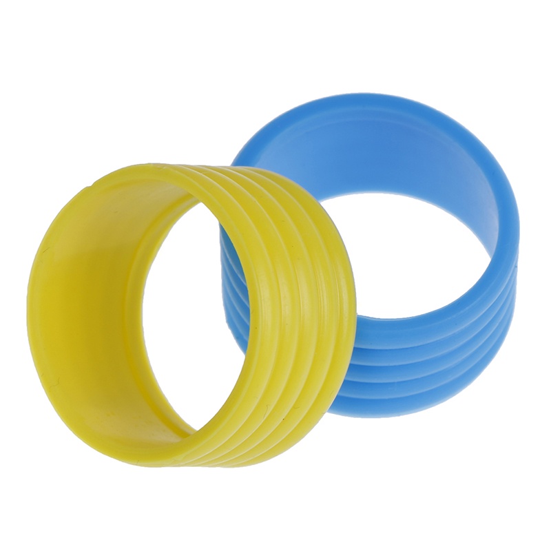 {LUCKID}4pcs Tennis Racket Rubber Ring Grip Stretchable Stretchy Handle Rubber Ring