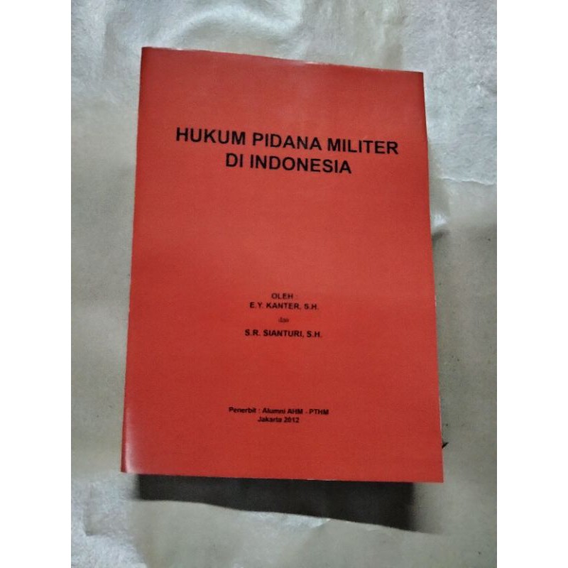 Buku HUKUM PIDANA MILITER DI INDONESIA