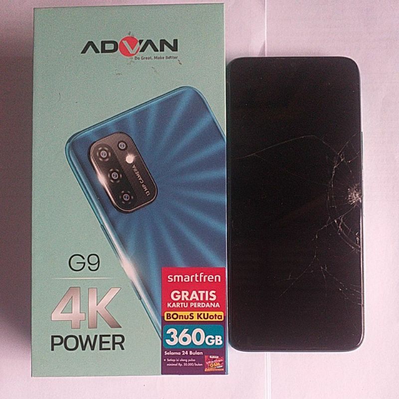 Hp Advan G9 RAM 4/32 Minus LCD Pecah