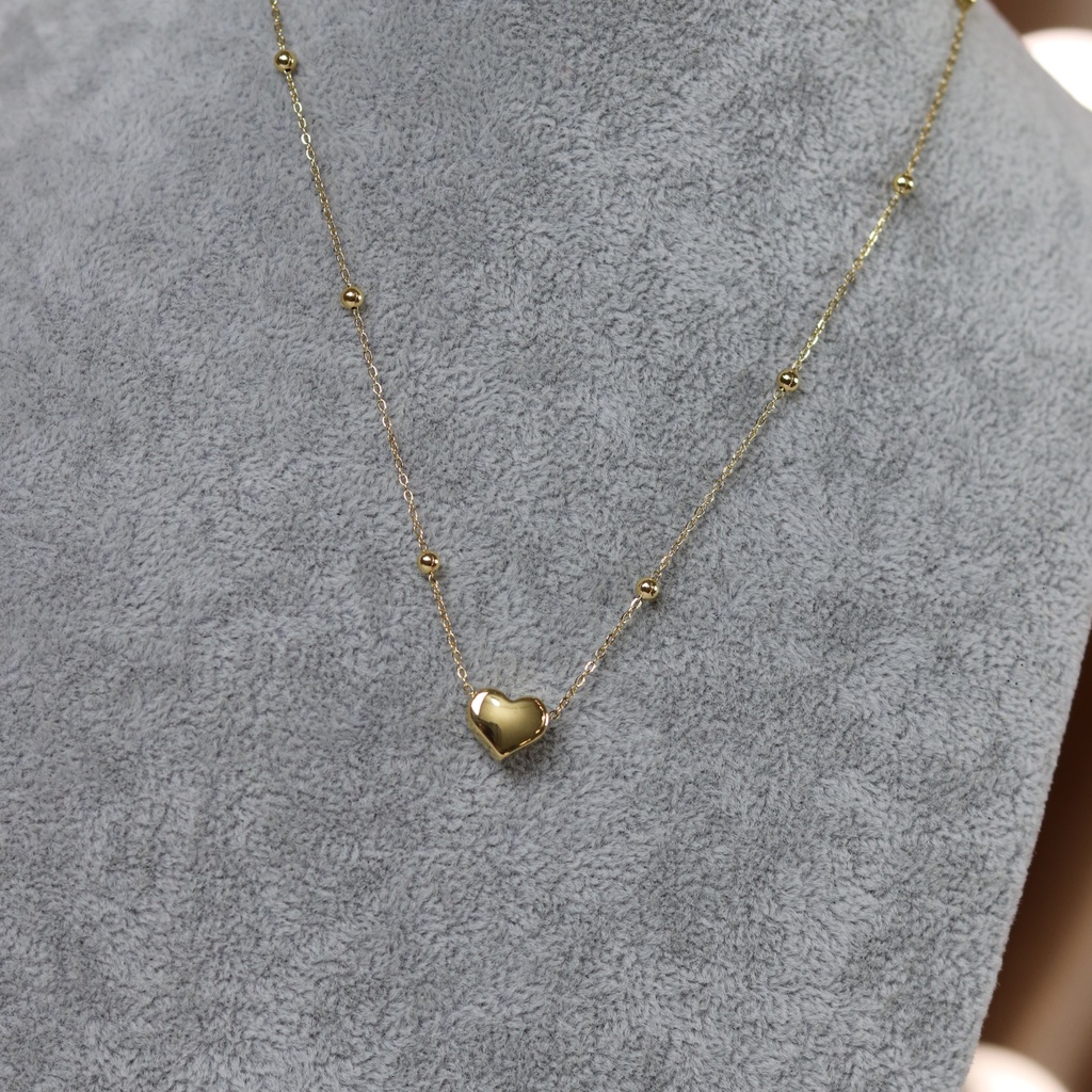 Grosir Perhiasan Kalung Fashion Wanita Titanium Love