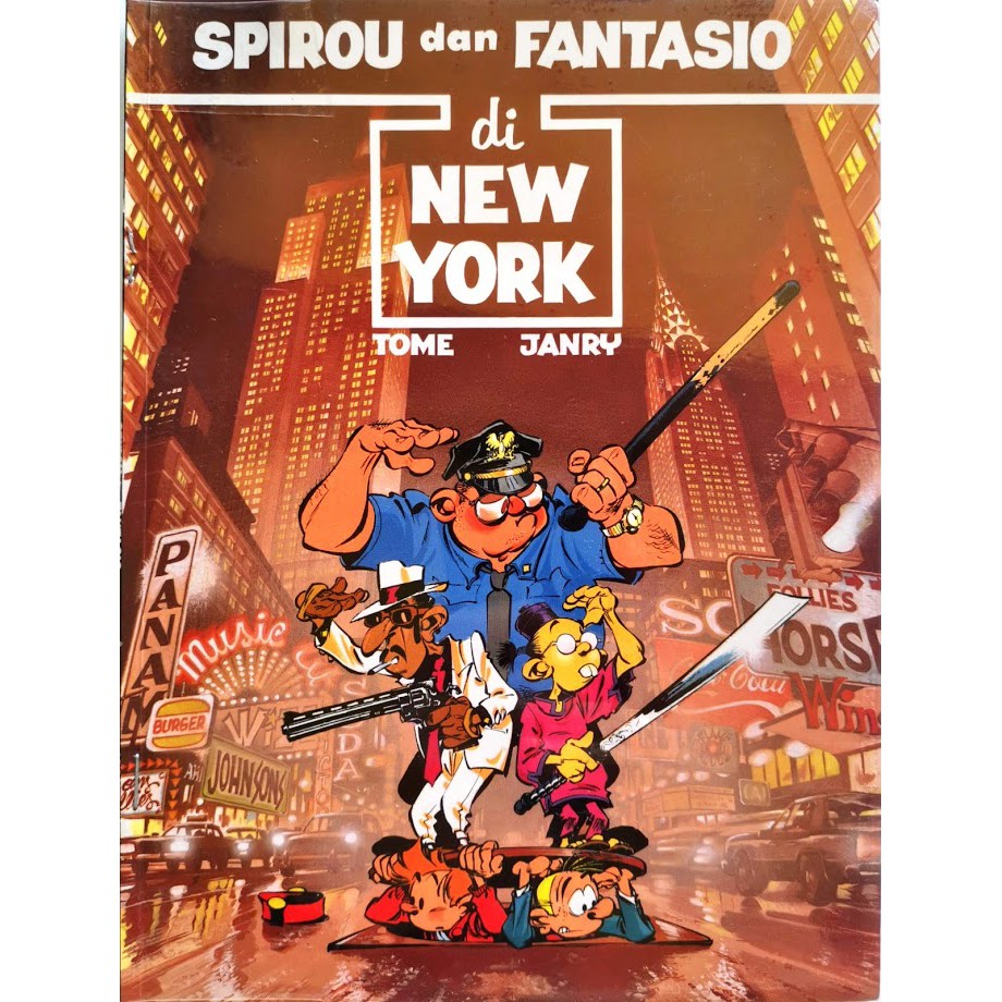 Komik Spirou & Fantasio di New York (Elex Media Komputindo)