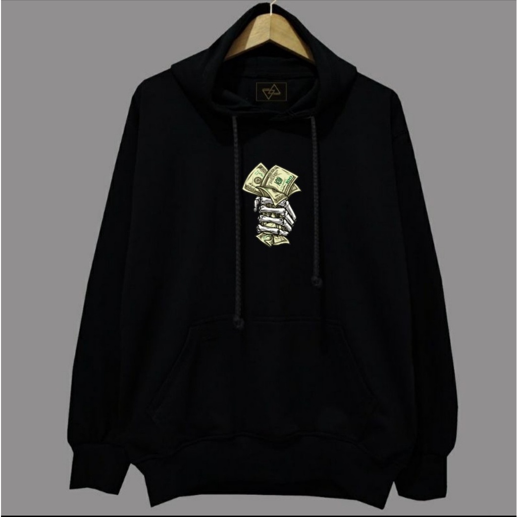 Sweater Huudie Pria wanita Distro Bandung Original Cutton Fleece Motif Terbaru BDM Size M-XXL